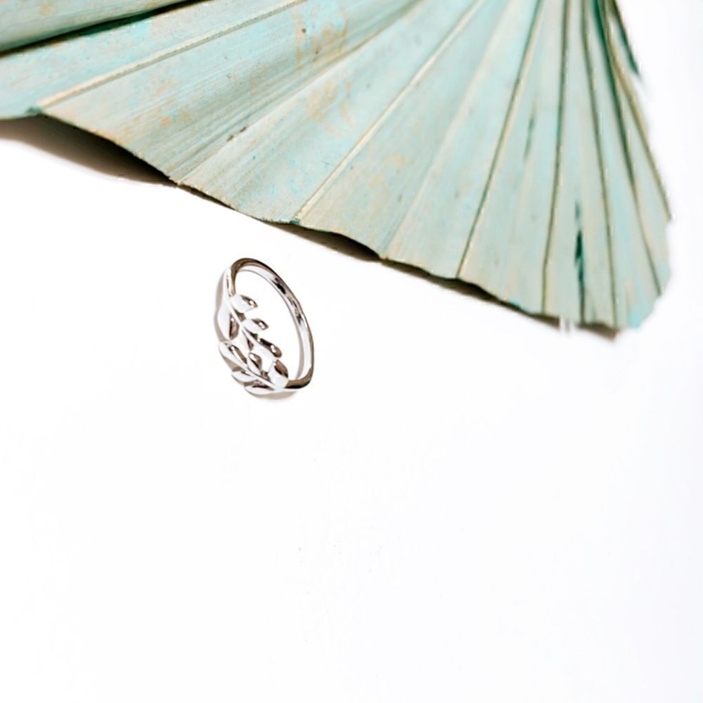 leaf ring  R 291 - Picture 4 of 6
